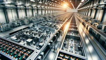 Grafico dei risultati finanziari di STMicroelectronics Q3 2023