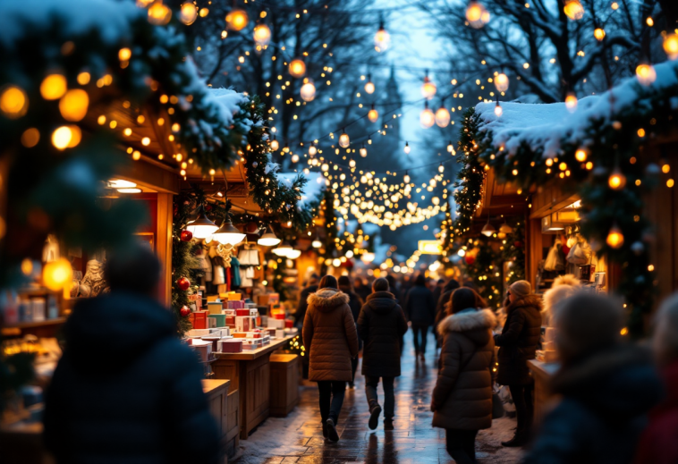 Immagine che rappresenta le tendenze dello shopping natalizio negli USA