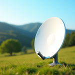 Antenna Starlink Mini per connessione internet satellitare