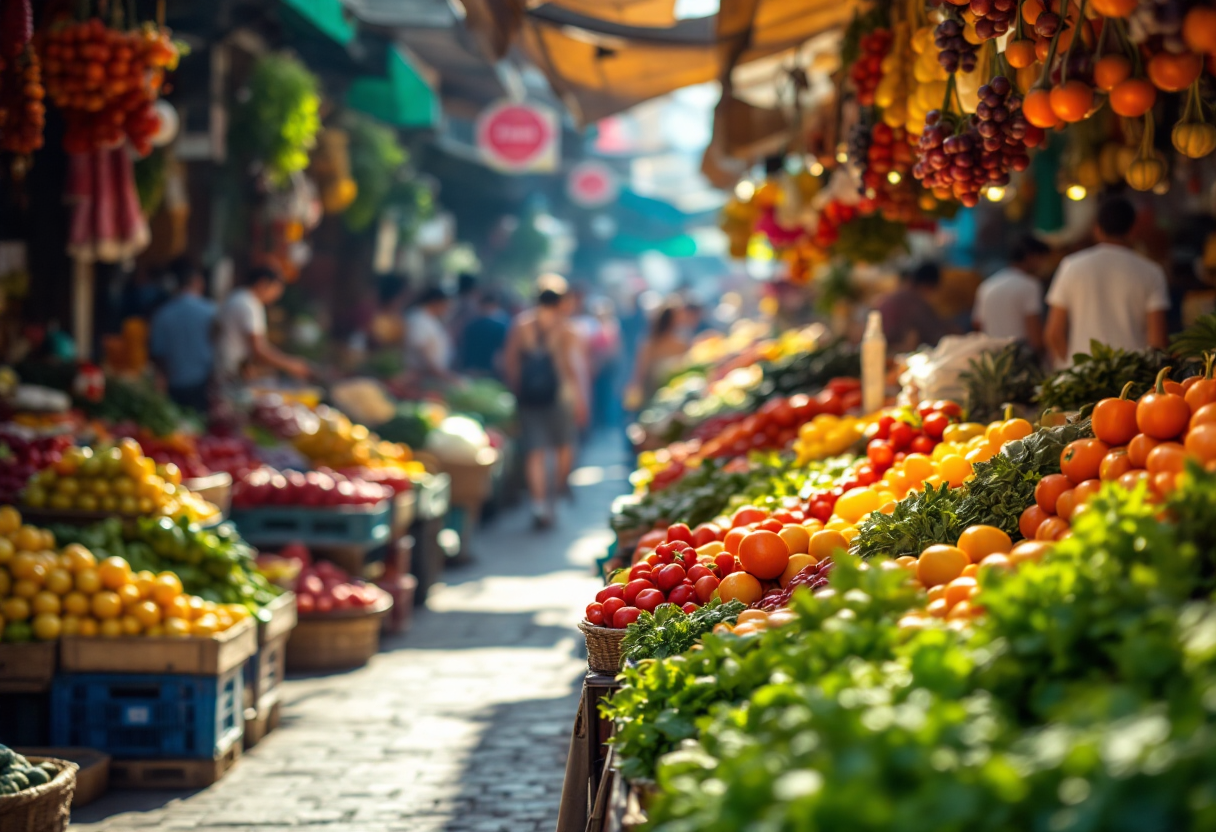 Grafico delle nuove tariffe di Trump sul commercio globale