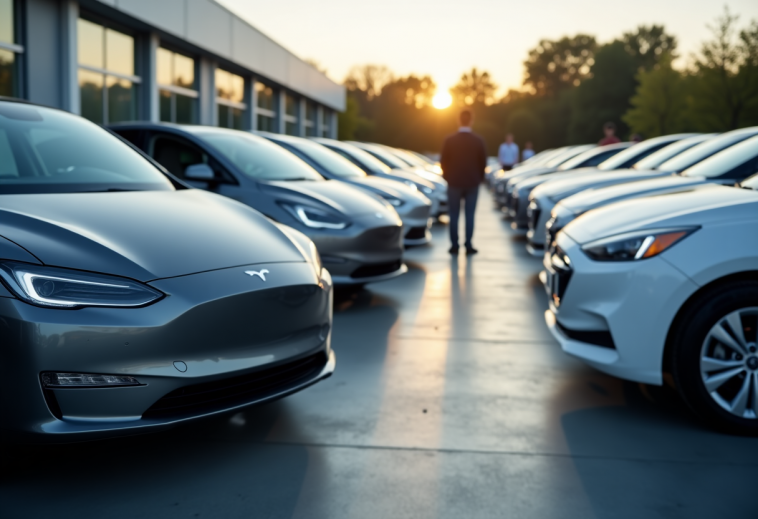 Grafico delle vendite auto in Europa ottobre 2024