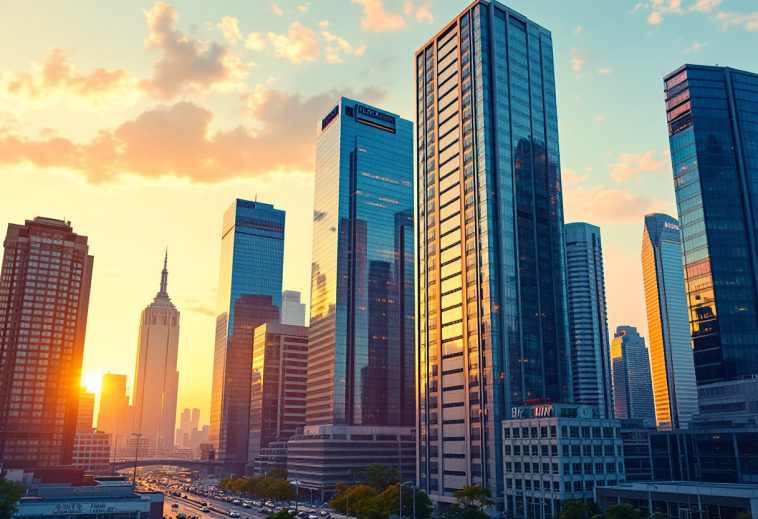 Logo UniCredit e Banco BPM con grafica finanziaria