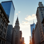 Grafico di Wall Street in crescita grazie a Nvidia