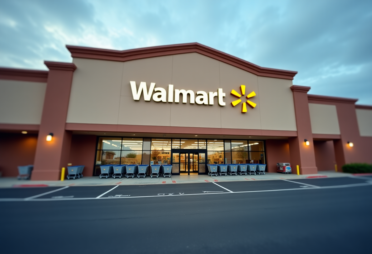 Grafico dei risultati finanziari di Walmart Q3 2024