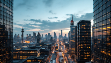 Grafico sull'analisi della produzione e mercato del lavoro