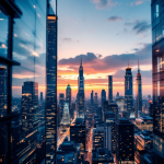 Grafico delle tendenze dei mercati europei e statunitensi