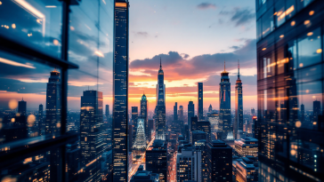 Grafico delle tendenze dei mercati europei e statunitensi