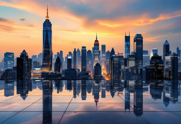 Grafico degli andamenti delle borse di Hong Kong e Tokyo