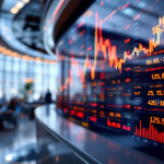 Grafico sull'andamento delle borse europee e segnali economici
