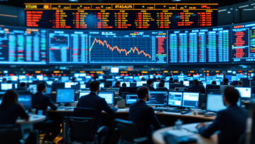 Grafico sull'andamento delle borse europee e previsioni