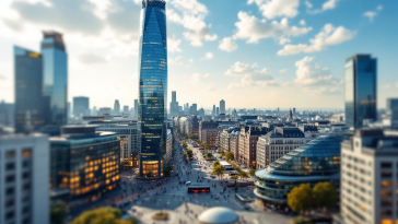 Grafico sull'andamento delle borse europee durante le festività