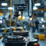 Grafico che mostra la contrazione dell'attività manifatturiera negli USA