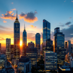 Grafico della Borsa di Tokyo in calo con investitori preoccupati