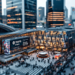 Grafico della Borsa di Tokyo che mostra il superamento dei 40.000 punti