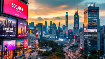 Grafico che mostra l'andamento positivo delle borse asiatiche