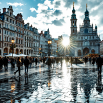 Grafico delle borse europee in aumento dopo il crollo di Inditex