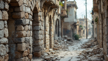 Immagine che rappresenta la caduta del regime di Assad in Siria