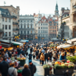 Grafico che mostra la chiusura debole delle borse europee