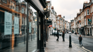 Grafico che illustra la contrazione economica della Gran Bretagna