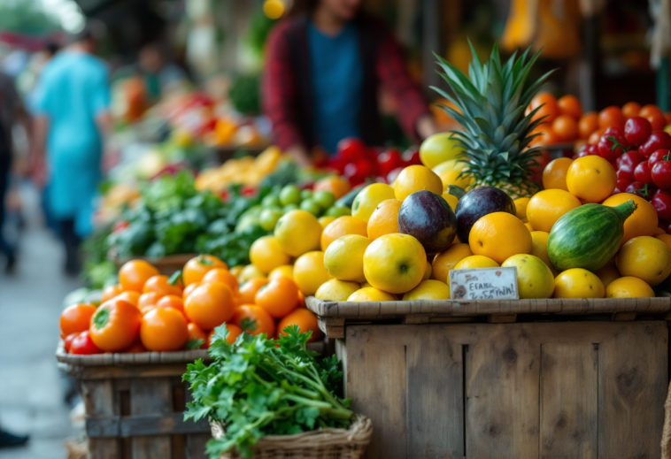 Grafico che mostra la crescita dei prezzi import-export negli USA