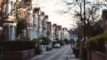 Grafico che mostra la crescita del mercato immobiliare nel Regno Unito