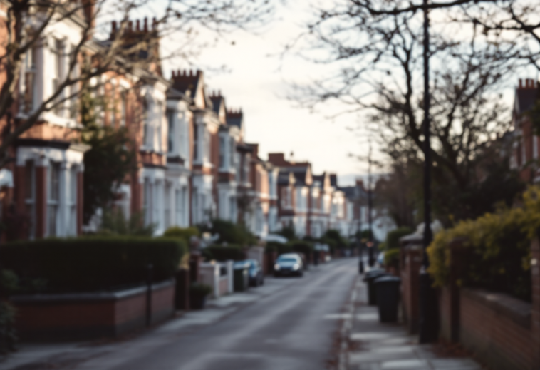 Grafico che mostra la crescita del mercato immobiliare nel Regno Unito