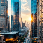 Grafico che mostra la crescita dei mercati di Wall Street