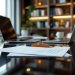 Consulente finanziario discute strategie di portafoglio