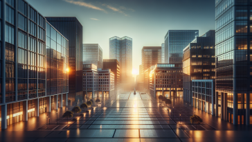 Grafico che mostra la contrazione dell'economia eurozona