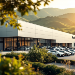 Ferrari che rappresenta innovazione e sostenibilità futura