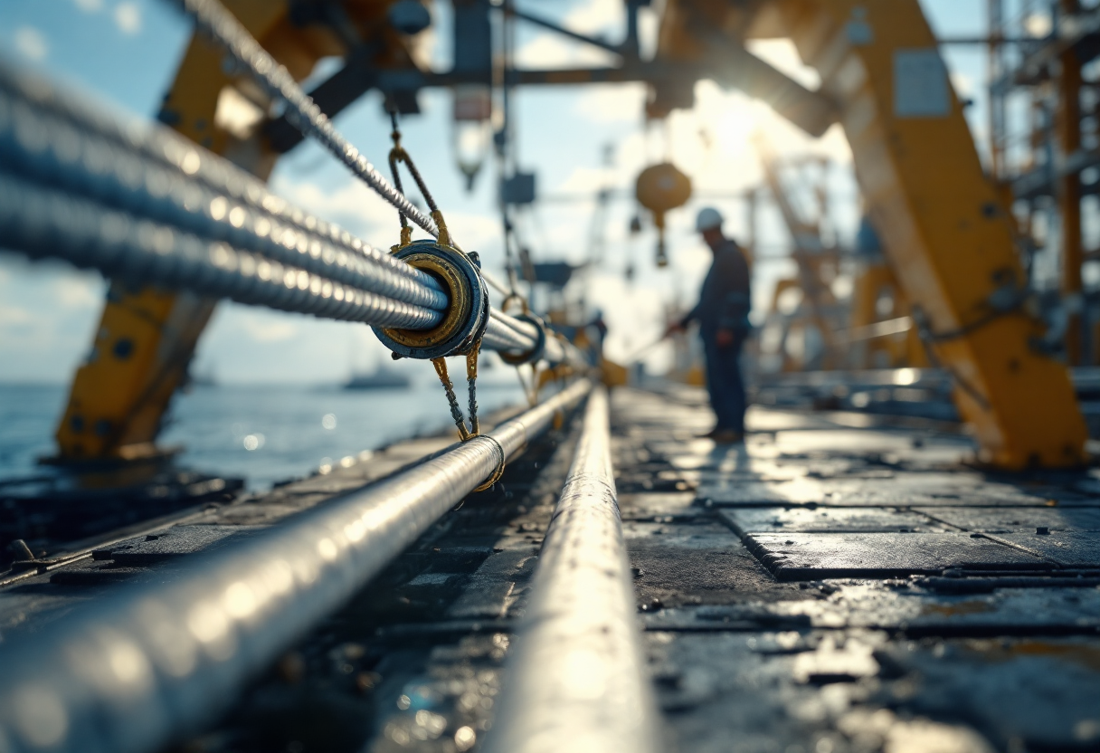 Collaborazione tra Fincantieri e Sparkle per cavi sottomarini