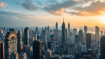 Grafico che mostra l'impatto economico in Asia