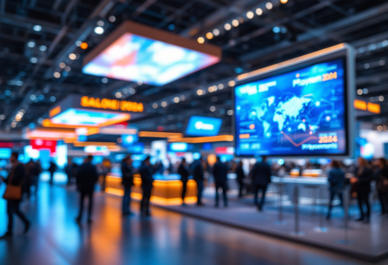 Federico Masi CEO di FlowPay durante l'intervista al Salone 2024