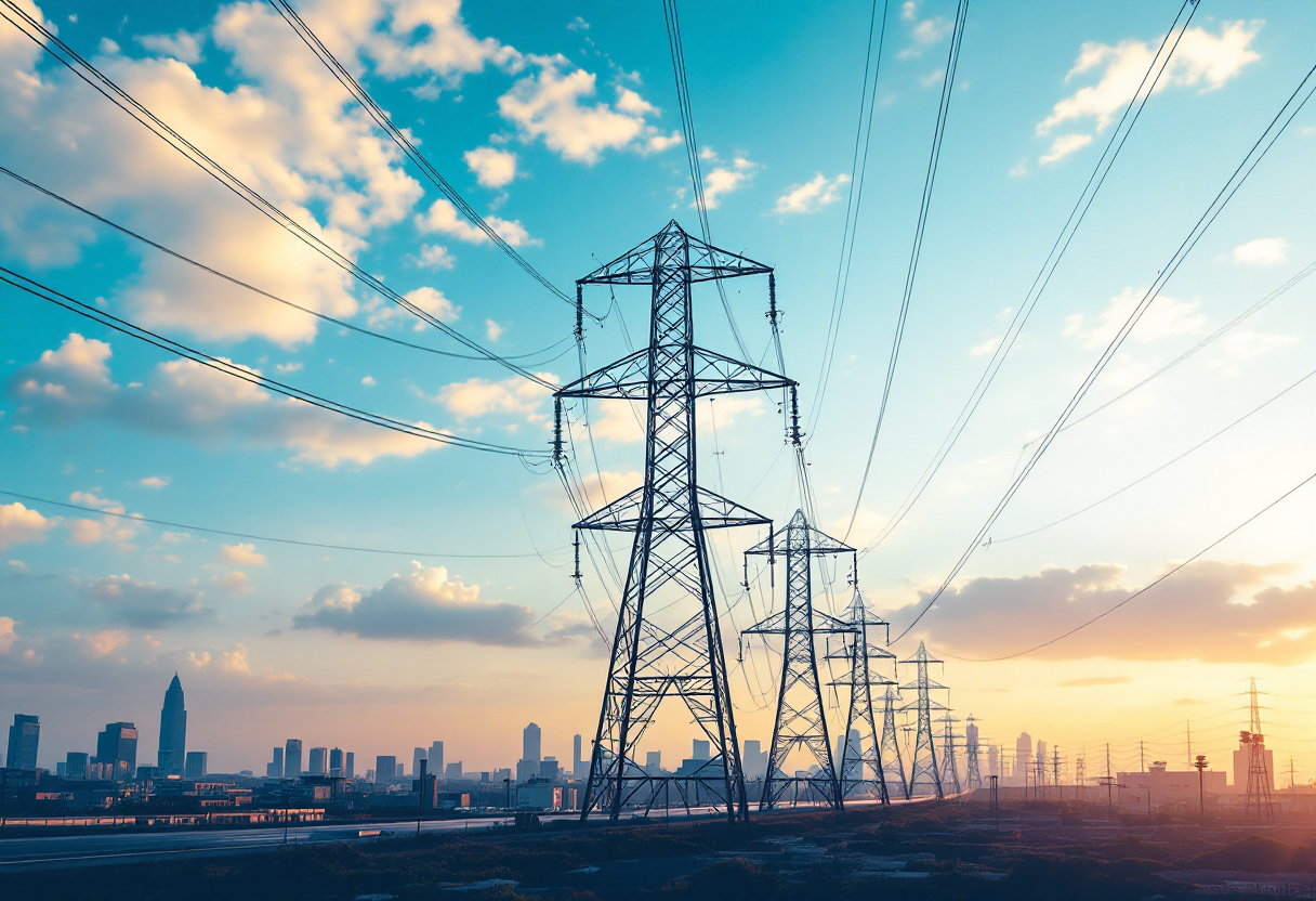 Progetti di investimento nella rete elettrica italiana per il 2024