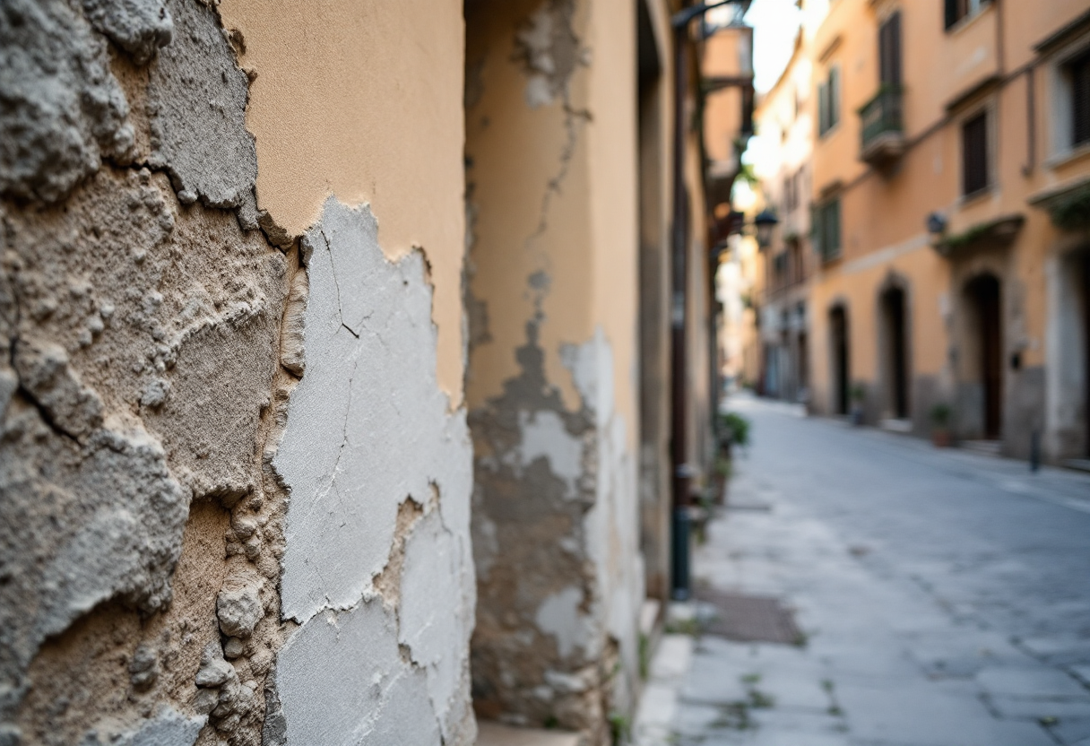 Grafico che illustra denatalità e povertà in Italia