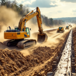 Immagine di lavori stradali sull'Interstate 77