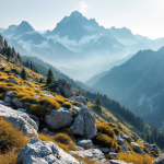 Panorama montano con case in vendita nel 2024