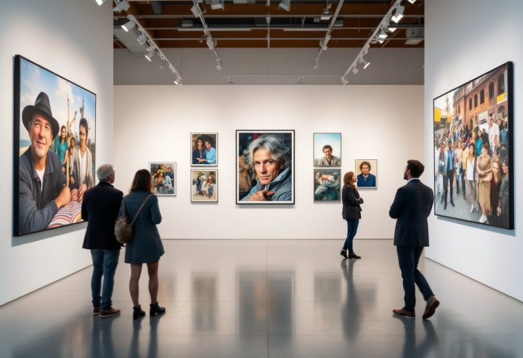 Immagine della mostra di Steve McCurry a Biella