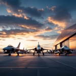 Eurofighter della Spagna in volo durante un'esercitazione