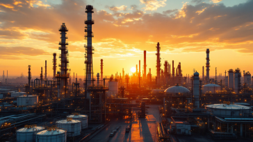 Grafico che mostra l'andamento della produzione di petrolio Opec+