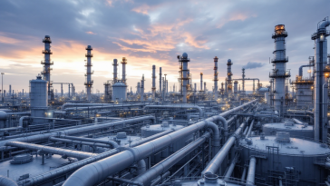 Grafico che mostra l'andamento della produzione di petrolio Opec+