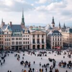 Grafico che mostra il calo di Piazza Affari nei mercati