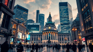 Grafico che mostra il calo di Piazza Affari nell'ultima settimana