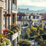 Grafico delle previsioni sul mercato immobiliare italiano per il 2025