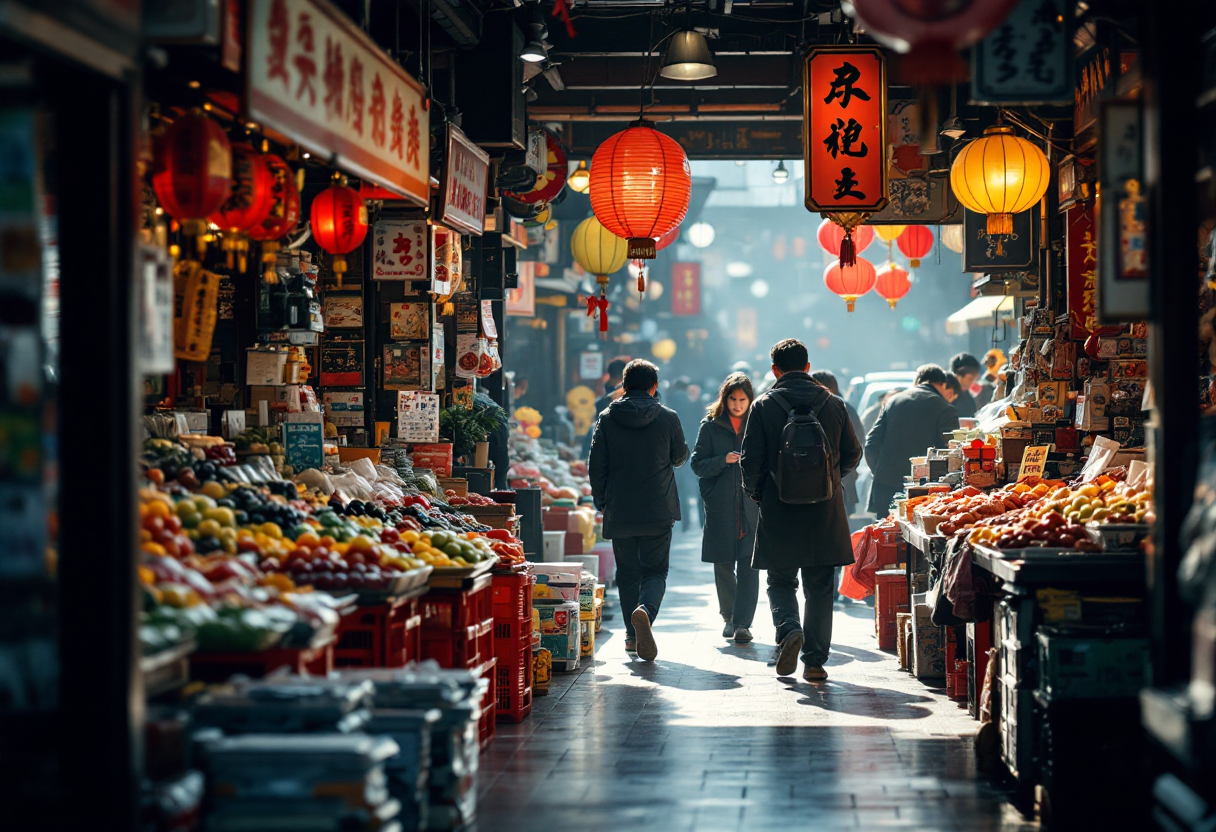 Analisi del rallentamento delle vendite al dettaglio in Cina