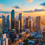 Grafico che mostra l'aumento della Borsa di Tokyo nel settore elettronico