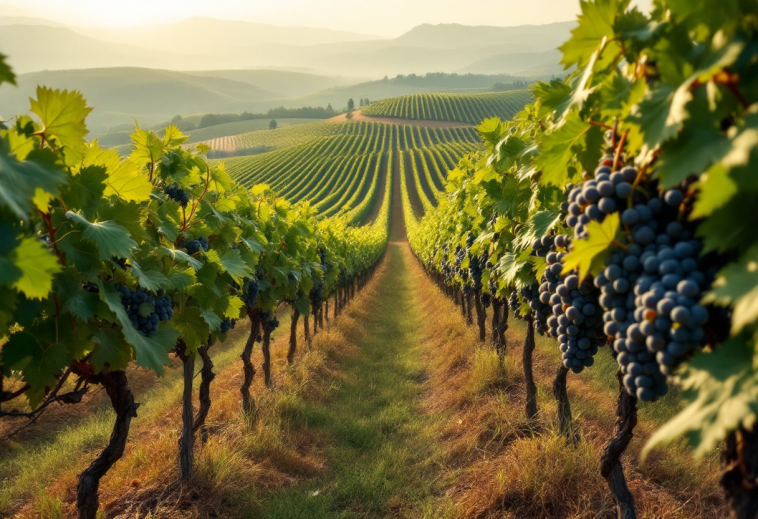 Bottiglia di Gavi, vino bianco del Piemonte