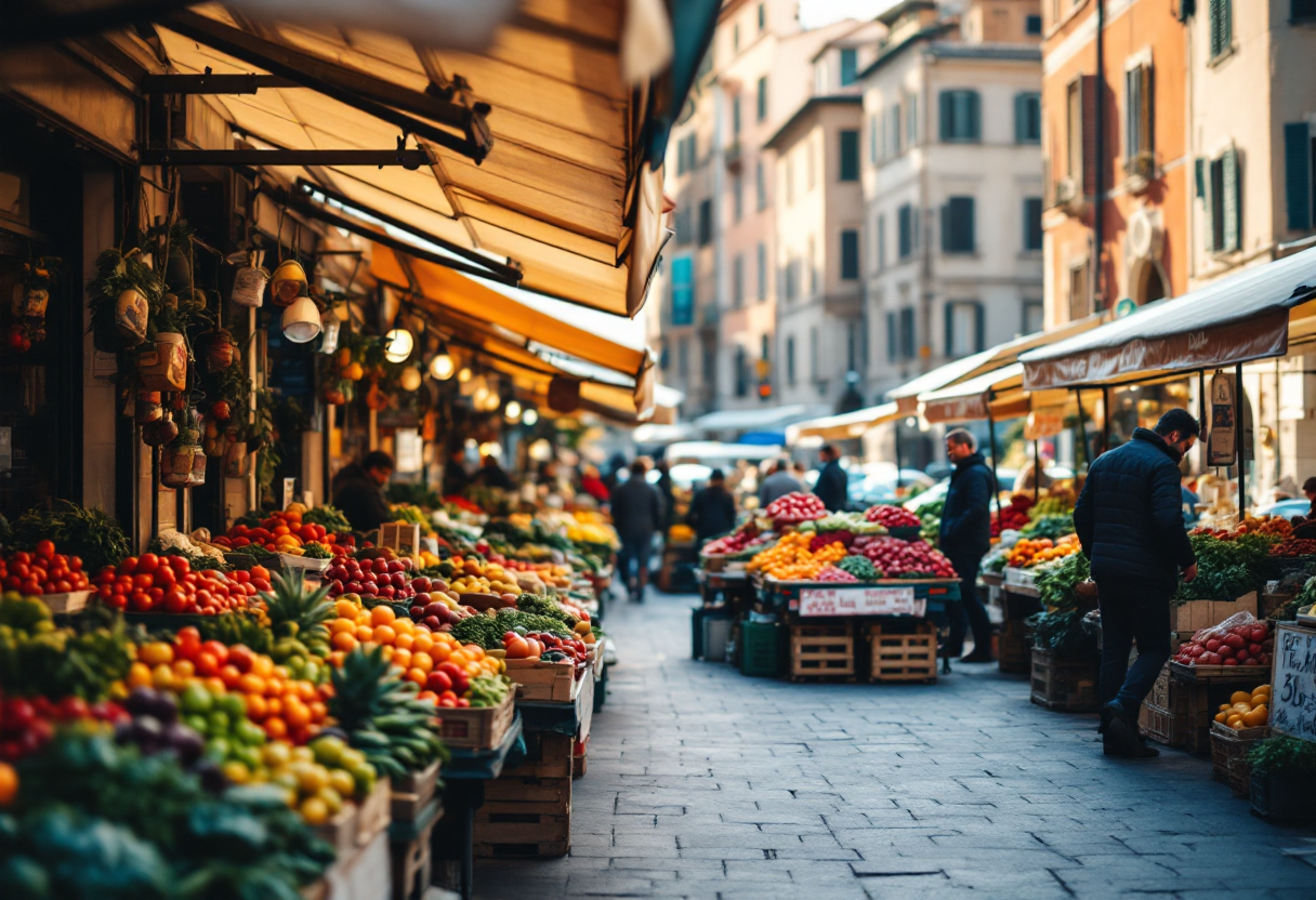 Grafico che mostra la stabilizzazione del turismo in Italia