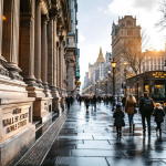 Grafico che mostra la crescita di Wall Street a novembre