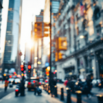 Grafico di Wall Street con segnali di crescita e ottimismo